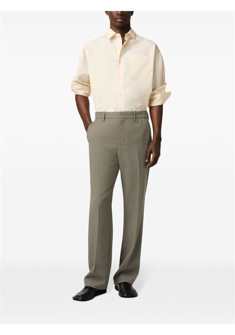 pantaloni straight uomo beige AMI PARIS | HTR506.WV00660953